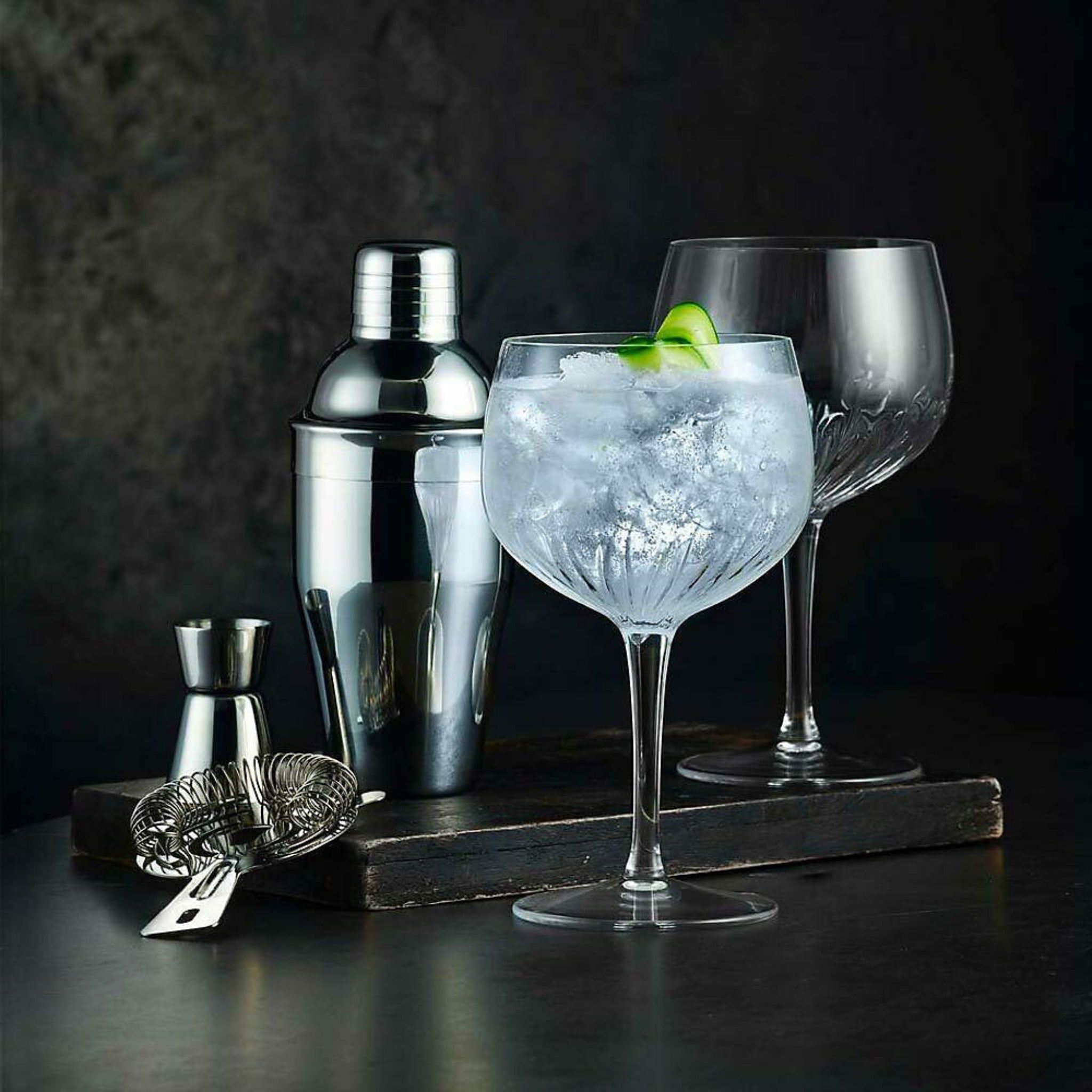 DISC Mixology Spanish Gin Glasses 4pk Sterling Home 1