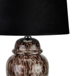 Black Dapple Acanthus Table Lamp - Black Dapple Acanthus Table Lamp Sterling Home 2