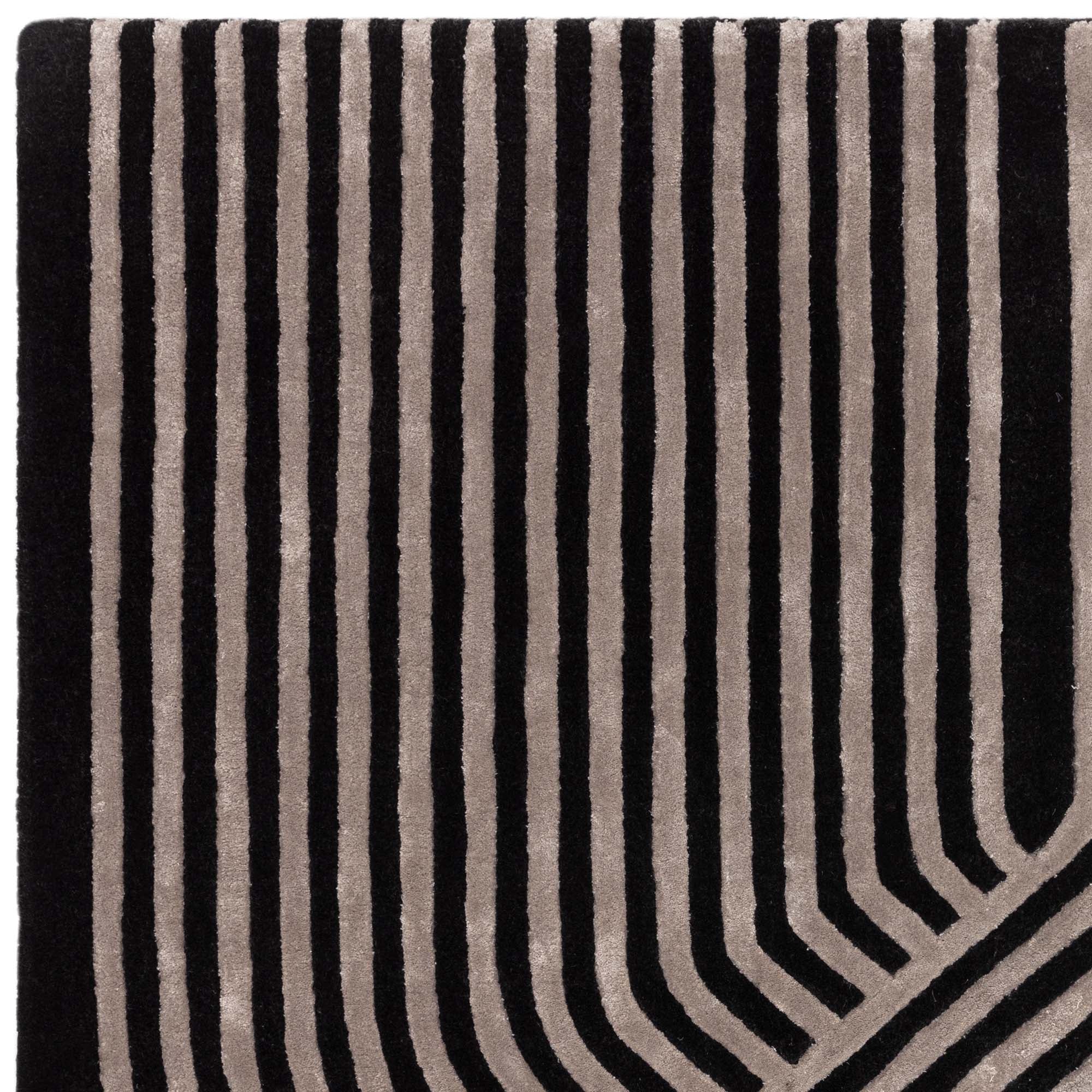 Maddox Solstice Gunmetal Rug - 98 Solstice Gunmetal - 200cm x 300cm Sterling Home 4