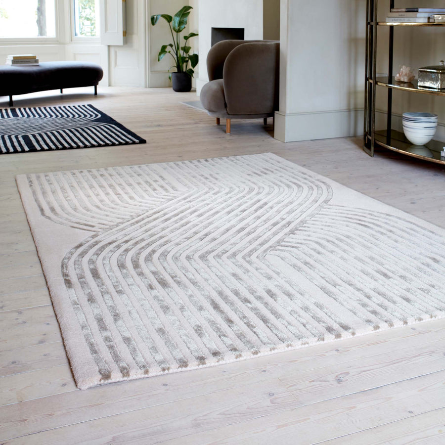 Maddox Solstice Ivory Rug - 99 Solstice Ivory - 160cm x 230cm Sterling Home 2