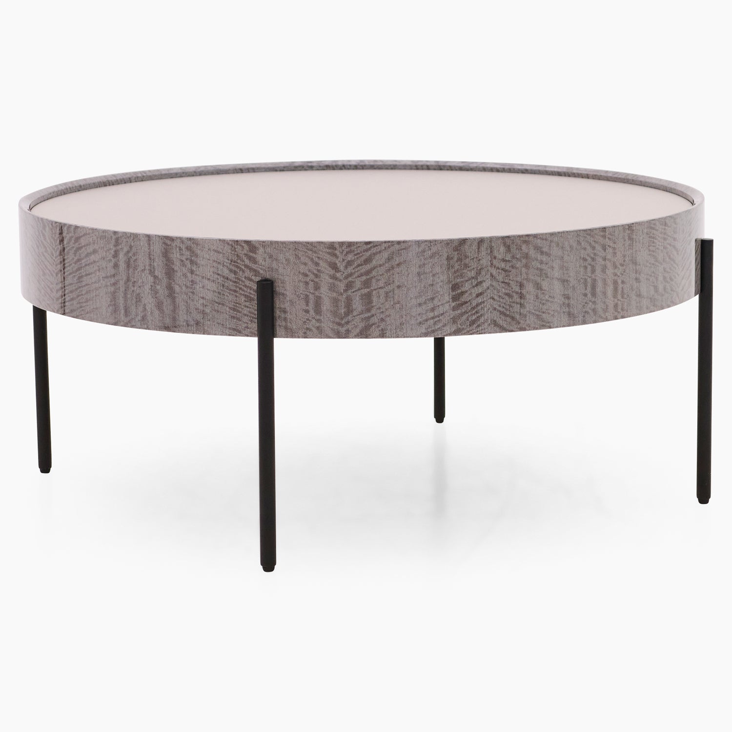 Malia Coffee Table - Coffee Table Grey Maple / Flannel Grey Matt & Matt Black Tables Sterling Home 1