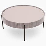 Malia Coffee Table - Coffee Table Grey Maple / Flannel Grey Matt & Matt Black Tables Sterling Home 2