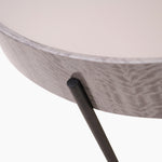 Malia Coffee Table - Coffee Table Grey Maple / Flannel Grey Matt & Matt Black Tables Sterling Home 3