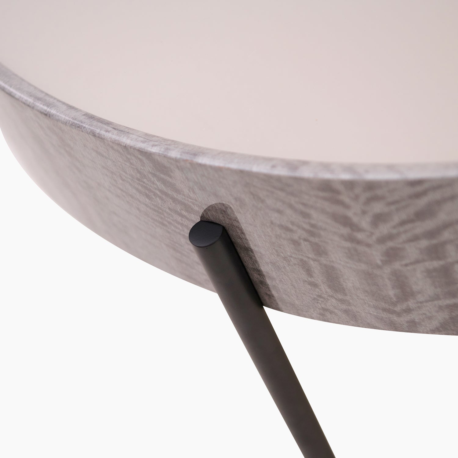 Malia Coffee Table - Coffee Table Grey Maple / Flannel Grey Matt & Matt Black Tables Sterling Home 3