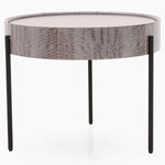 Malia Side Table - End Table Grey Maple / Flannel Grey Matt & Matt Black Tables Sterling Home 1