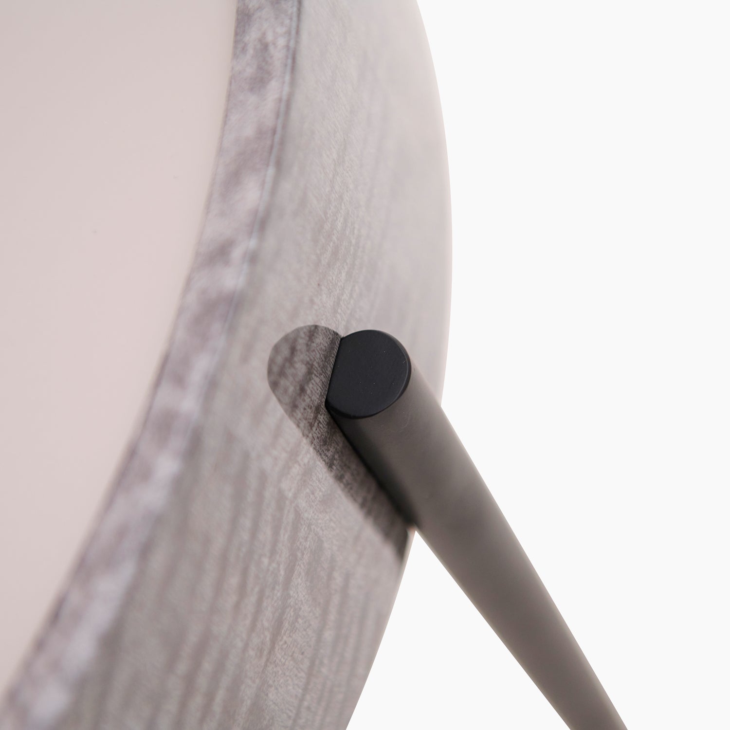 Malia Side Table - End Table Grey Maple / Flannel Grey Matt & Matt Black Tables Sterling Home 3