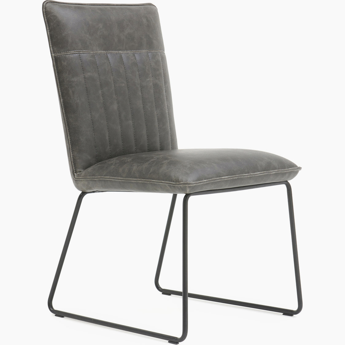 Marx Pair of Grey Dining Chairs - Dining Chair - Pair Grey Sterling Home 3