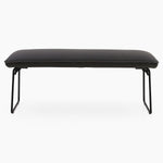 Marx Low Bench - Low Bench Grey Chairs Sterling Home 1