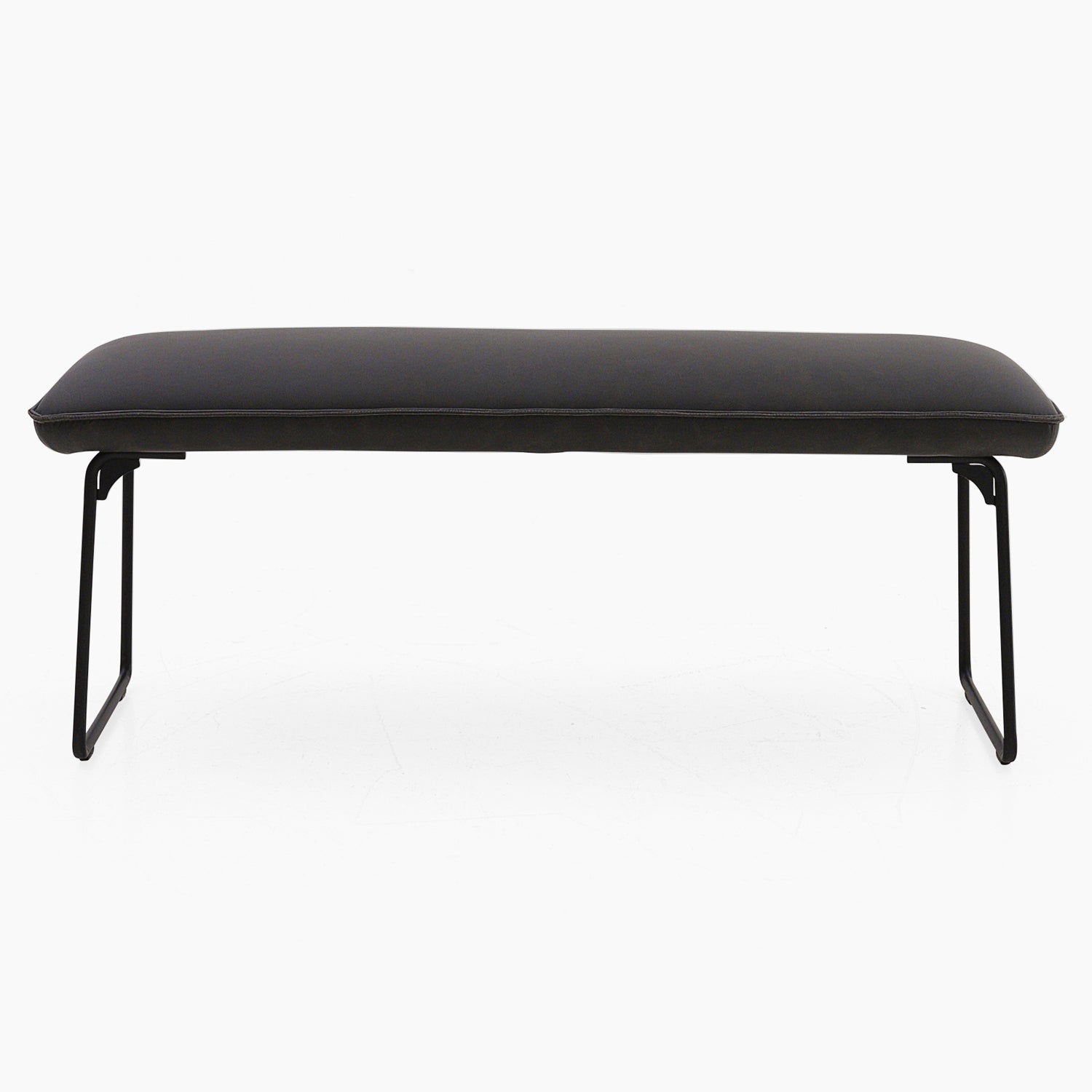 Marx Low Bench - Low Bench Grey Chairs Sterling Home 1