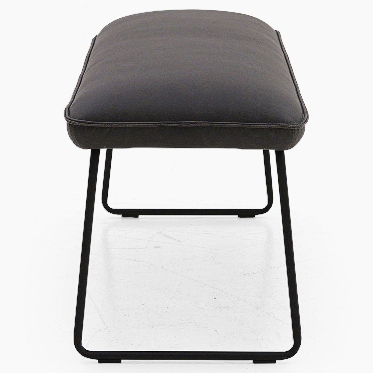 Marx Low Bench - Low Bench Grey Chairs Sterling Home 4