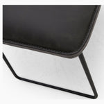 Marx Low Bench - Low Bench Grey Chairs Sterling Home 6