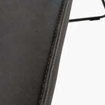 Marx Low Bench - Low Bench Grey Chairs Sterling Home 7