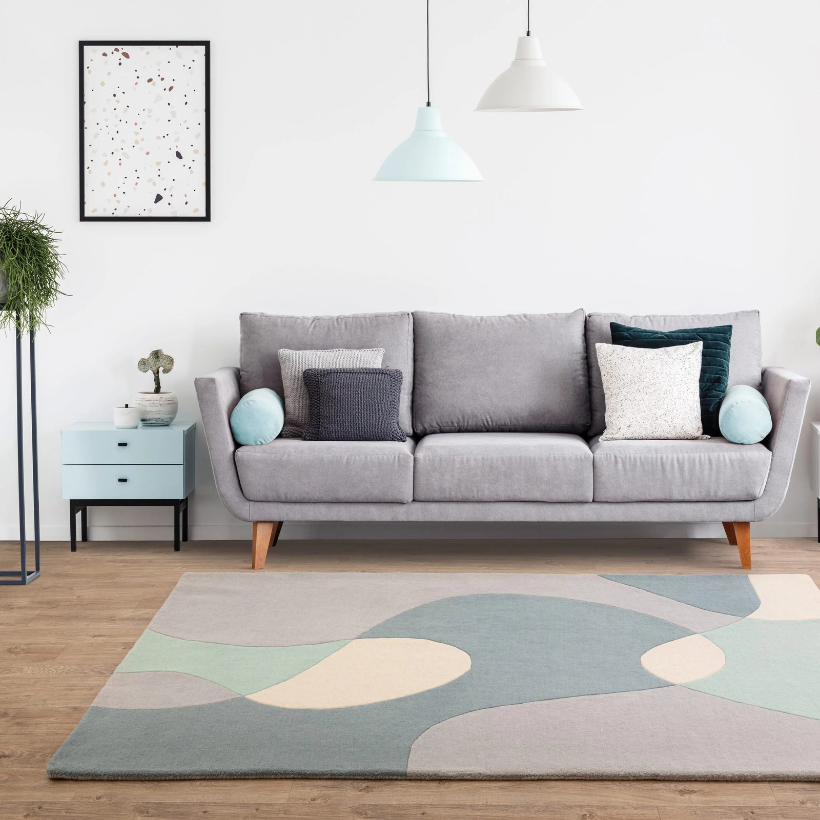 Maddox Arc Sky Rug - MAX56 Arc Sky - 160cm x 230cm Sterling Home 2