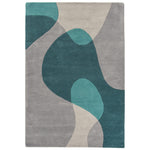 Maddox Arc Teal Rug - MAX57 Arc Teal - 160cm x 230cm Sterling Home 1