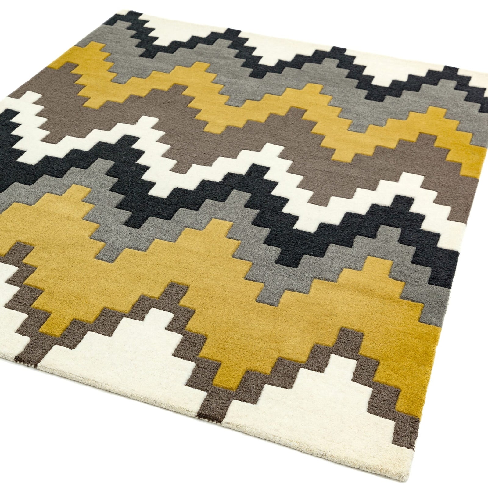 Maddox Cuzzo Mustard Rug - MAX69 Cuzzo Mustard - 160cm x 230cm