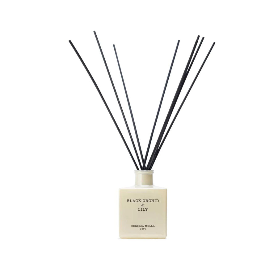 Cereria Molla Black Orchid And Lily Diffuser - Black Orchid & Lily 250ml Diffuser Sterling Home 1