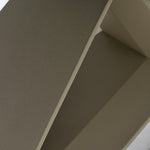 Minerva Extending Dining Table - Ext Dining Table White Ceramic / Glass & Cappuccino Powder Base Tables Sterling Home 9