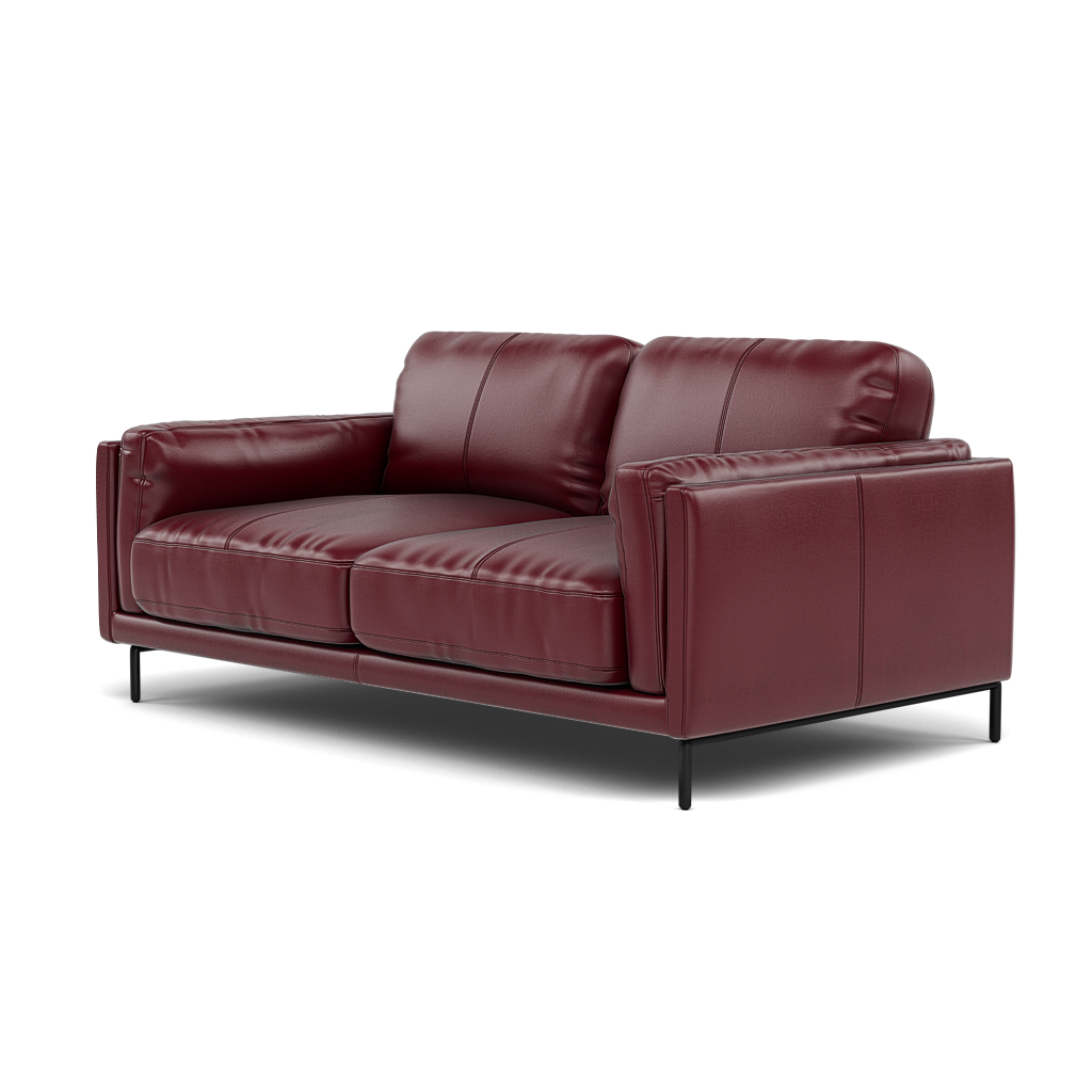 Morris 2 Seater Sofa - 2 Seater Sofa Cat 20 — BV-035C DEEP RED, gallery image 3