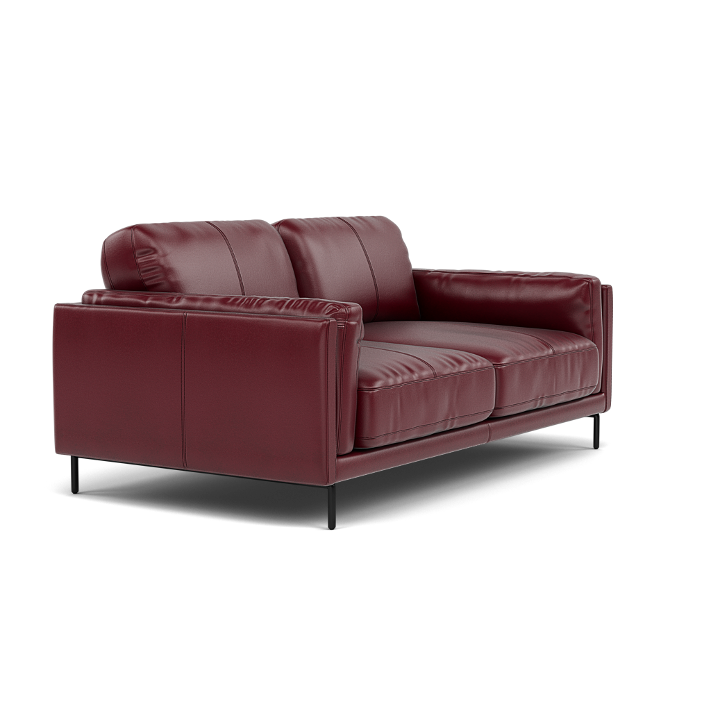 Morris 2 Seater Sofa - 2 Seater Sofa Cat 20 — BV-035C DEEP RED, gallery image 1