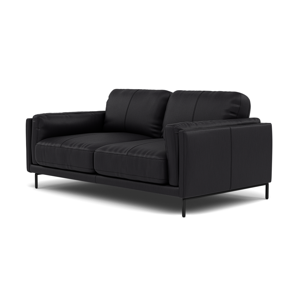 Morris 2 Seater Sofa - 2 Seater Sofa Cat 25 — NC-023C BLACK, gallery image 3