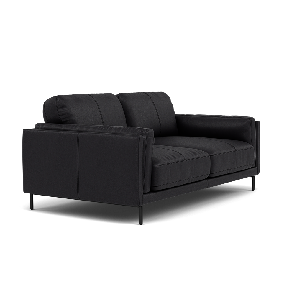 Morris 2 Seater Sofa - 2 Seater Sofa Cat 25 — NC-023C BLACK, gallery image 1