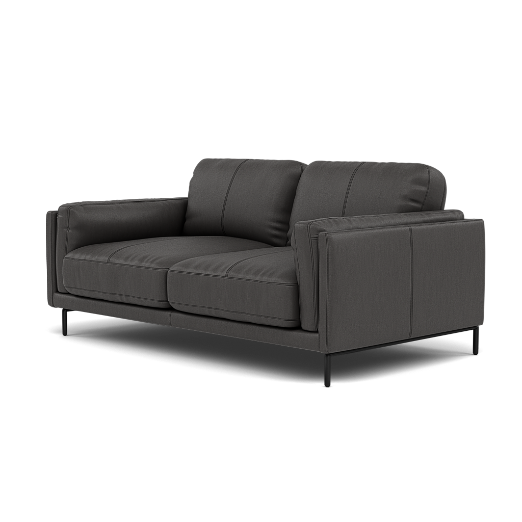 Morris 2 Seater Sofa - 2 Seater Sofa Cat 25 — NC-180E SLATE GREY, gallery image 3