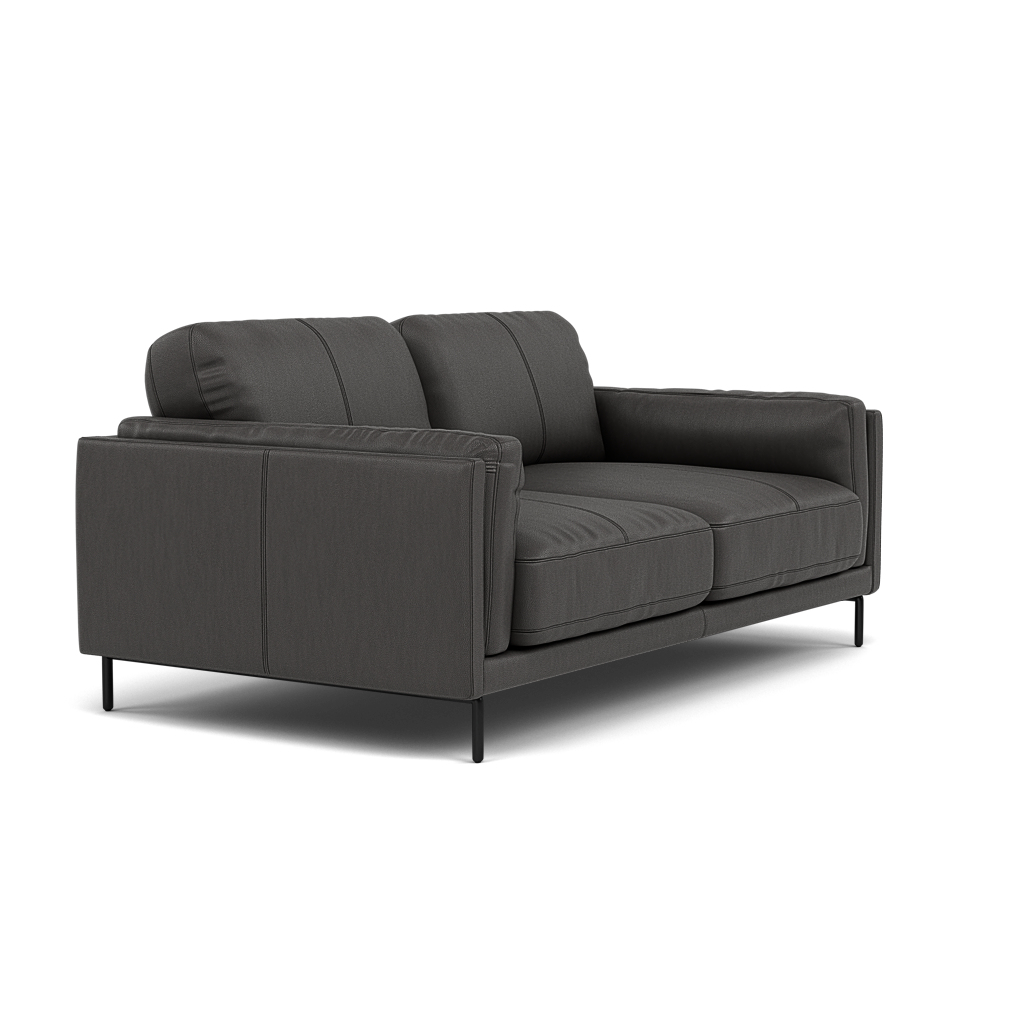 Morris 2 Seater Sofa - 2 Seater Sofa Cat 25 — NC-180E SLATE GREY, gallery image 1