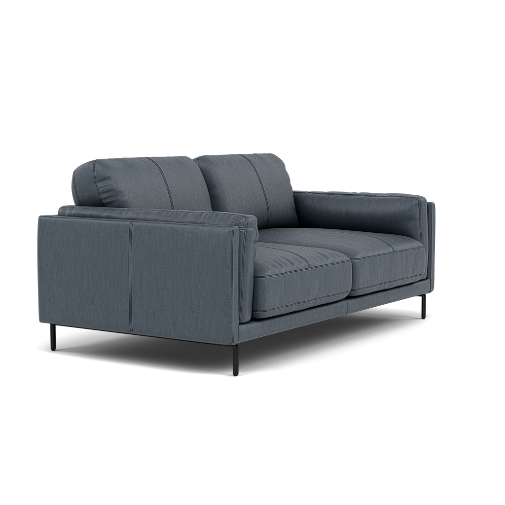 Morris 2 Seater Sofa - 2 Seater Sofa Cat 25 — NC-313E OCEAN BLUE, gallery image 1