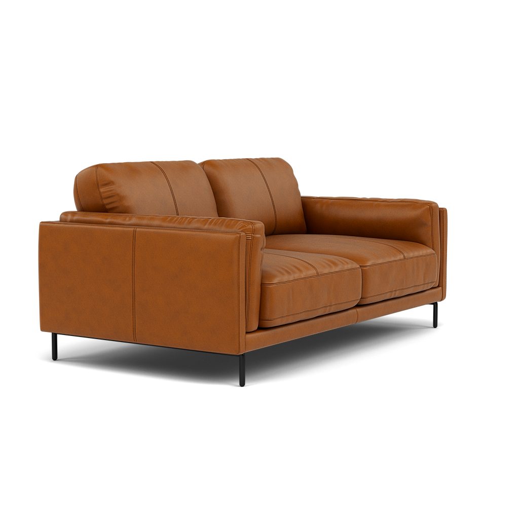 Morris 2 Seater Sofa - 2 Seater Sofa Cat 30F — SK-598D CARAMEL, gallery image 1