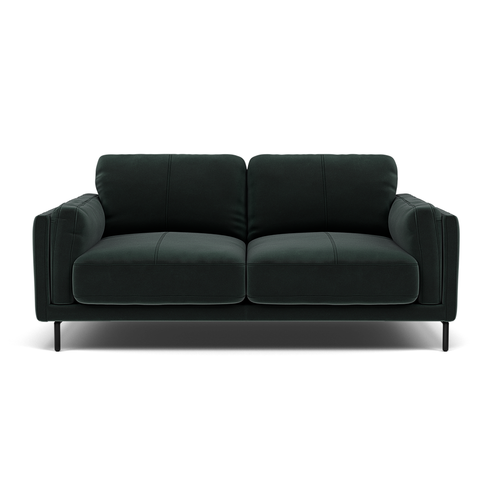 Morris 2 Seater Sofa - 2 Seater Sofa Fabric 2 Seater Sofas Sterling Home 14 FAB-MEG-21 CHARCOAL GREY