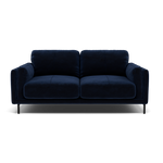 Morris 2 Seater Sofa - 2 Seater Sofa Fabric 2 Seater Sofas Sterling Home 17 FAB-MEG-28 NAVY