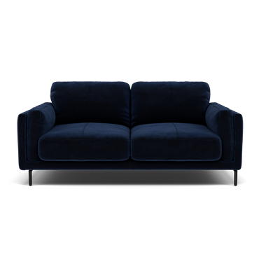 Morris 2 Seater Sofa - 2 Seater Sofa Fabric 2 Seater Sofas Sterling Home 17 FAB-MEG-28 NAVY