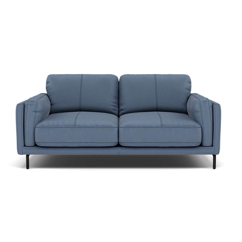 Morris 2 Seater Sofa - 2 Seater Sofa Fabric 2 Seater Sofas Sterling Home 13 BFA-MAD-08 PACIFIC BLUE