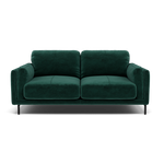 Morris 2 Seater Sofa - 2 Seater Sofa Fabric 2 Seater Sofas Sterling Home 19 FAB-MEG-37 EMERALD GREEN