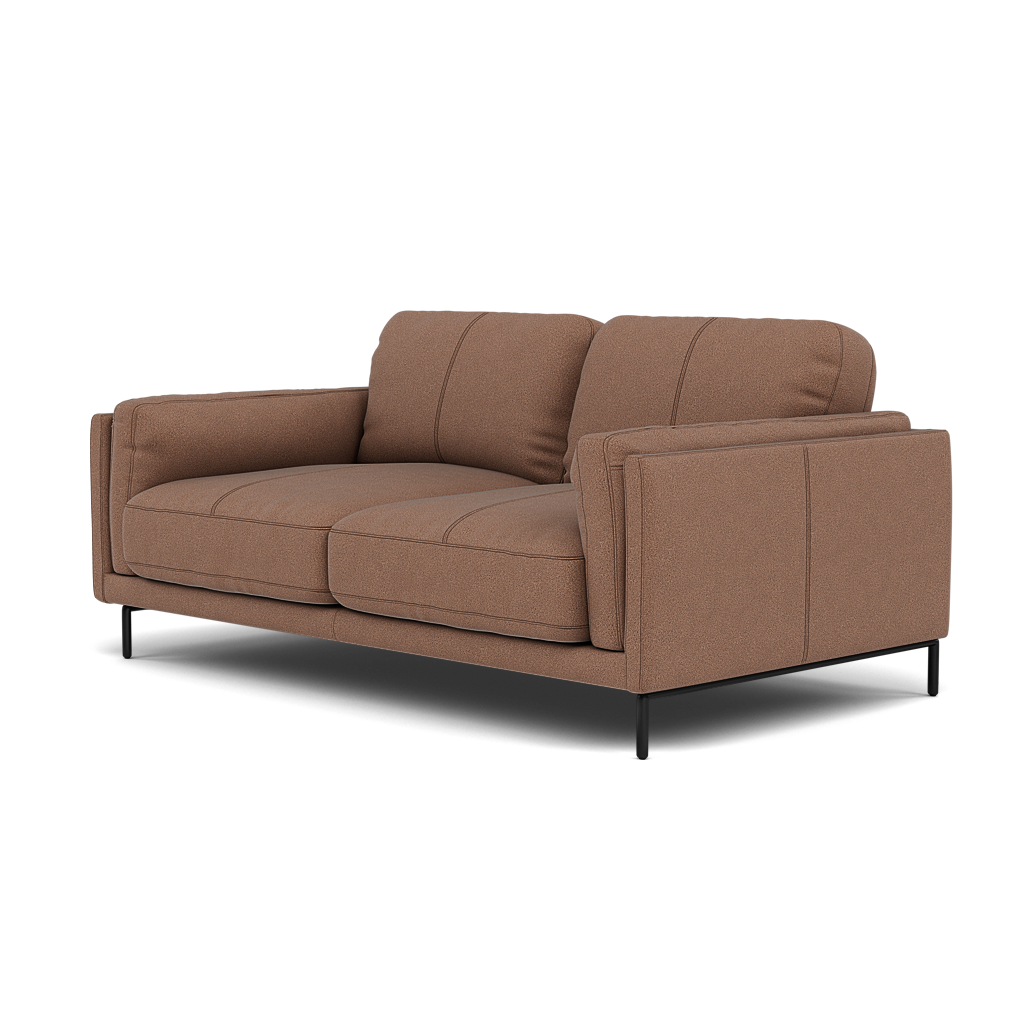 Morris 2 Seater Sofa - 2 Seater Sofa Fabric — BFA-BLJ-04 TOBACCO, gallery image 3