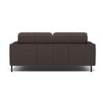 Morris 2 Seater Sofa - 2 Seater Sofa Fabric — BFA-BLJ-088 CHARCOAL GREY, gallery image 2