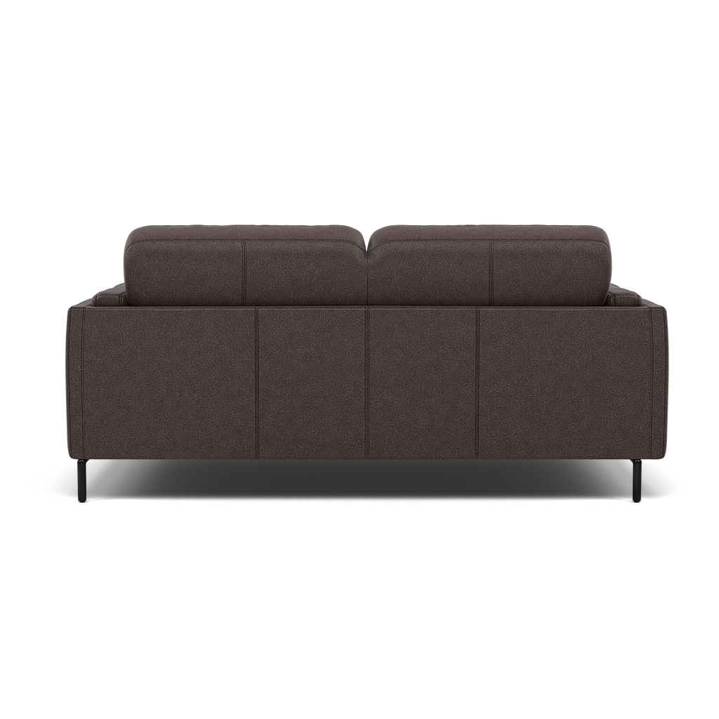 Morris 2 Seater Sofa - 2 Seater Sofa Fabric — BFA-BLJ-088 CHARCOAL GREY, gallery image 2