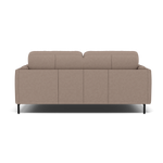 Morris 2 Seater Sofa - 2 Seater Sofa Fabric — BFA-BLJ-946 SILVER GREY, gallery image 2