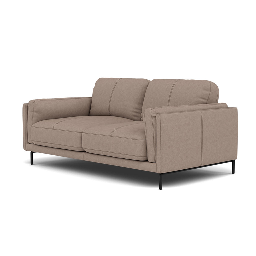 Morris 2 Seater Sofa - 2 Seater Sofa Fabric — BFA-BLJ-946 SILVER GREY, gallery image 3