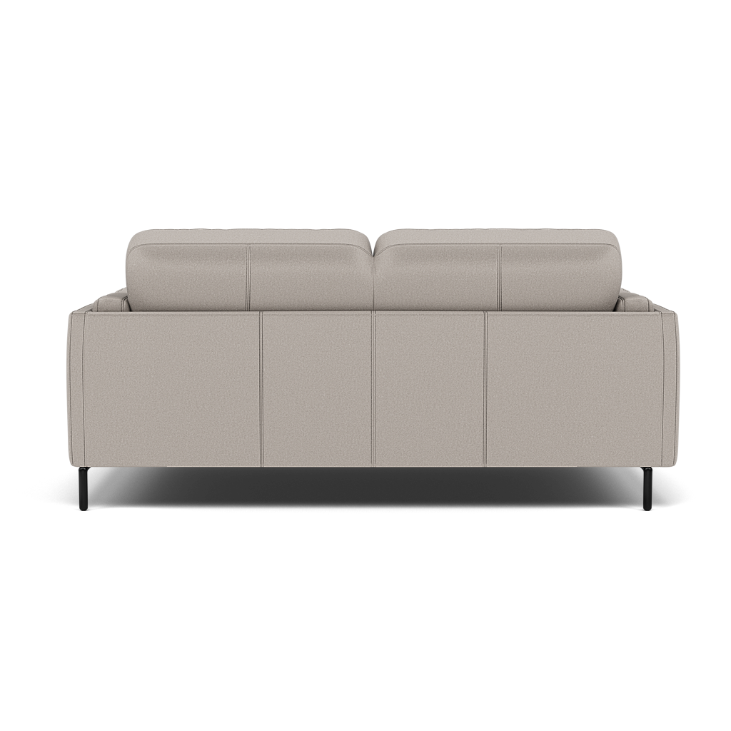Morris 2 Seater Sofa - 2 Seater Sofa Fabric — BFAMAD-02 SILVER GREY, gallery image 2