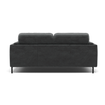 Morris 2 Seater Sofa - 2 Seater Sofa Fabric — FAB-MEG-20  PEWTER, gallery image 2