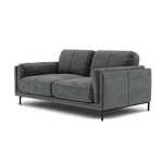 Morris 2 Seater Sofa - 2 Seater Sofa Fabric — FAB-MEG-20  PEWTER, gallery image 3