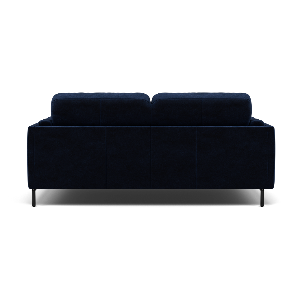 Morris 2 Seater Sofa - 2 Seater Sofa Fabric — FAB-MEG-28  NAVY, gallery image 2