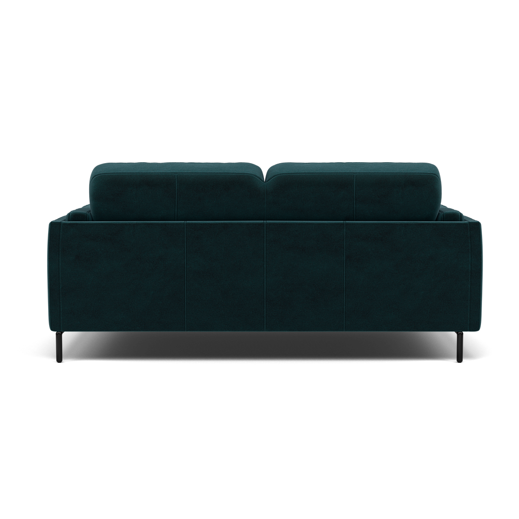 Morris 2 Seater Sofa - 2 Seater Sofa Fabric — FAB-MEG-36  LAKE GREEN, gallery image 2