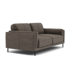 Morris 2 Seater Sofa - 2 Seater Sofa Fabric — FAB-MEG-51  DK TAUPE, gallery image 1