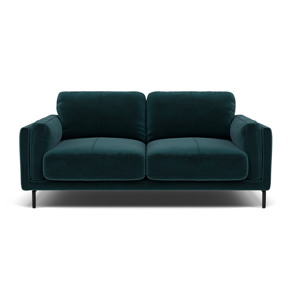 Morris 2 Seater Sofa - 2 Seater Sofa Fabric 2 Seater Sofas Sterling Home 18 FAB-MEG-36 LAKE GREEN