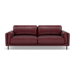 Morris 3 Seater Small Sofa - 2.5 Seater Sofa Compact Cat 20 3 Seater Sofas Sterling Home 5 BV-035C DEEP RED