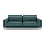Morris 3 Seater Small Sofa - 2.5 Seater Sofa Compact Cat 20 3 Seater Sofas Sterling Home 6 BV-301E LAKE GREEN