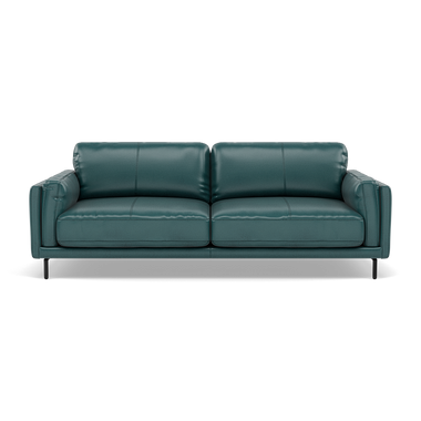 Morris 3 Seater Small Sofa - 2.5 Seater Sofa Compact Cat 20 3 Seater Sofas Sterling Home 6 BV-301E LAKE GREEN