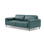 Morris 3 Seater Small Sofa - 2.5 Seater Sofa Compact Cat 20 — BV-301E  LAKE GREEN, gallery image 3